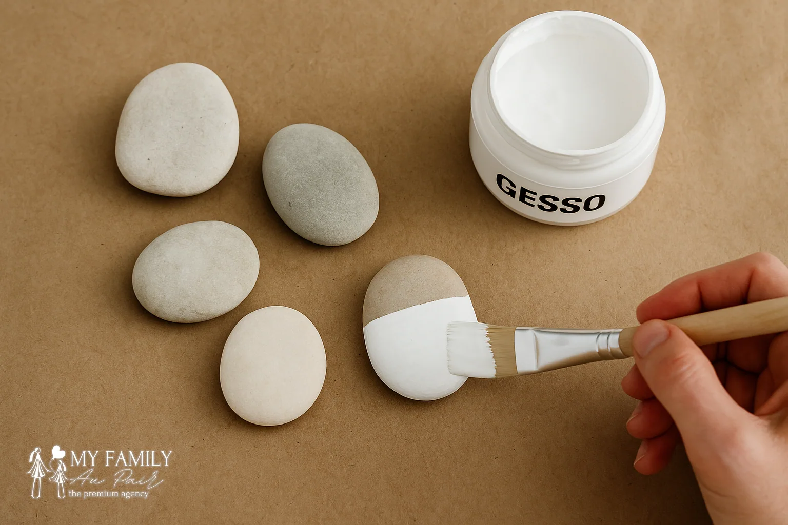 How to Paint Your Own Santa Stones