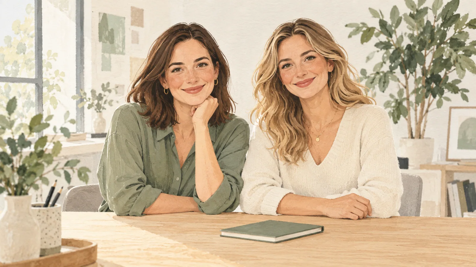 Julia Böckh and Svenja Malchow, founders of My Family Au Pair