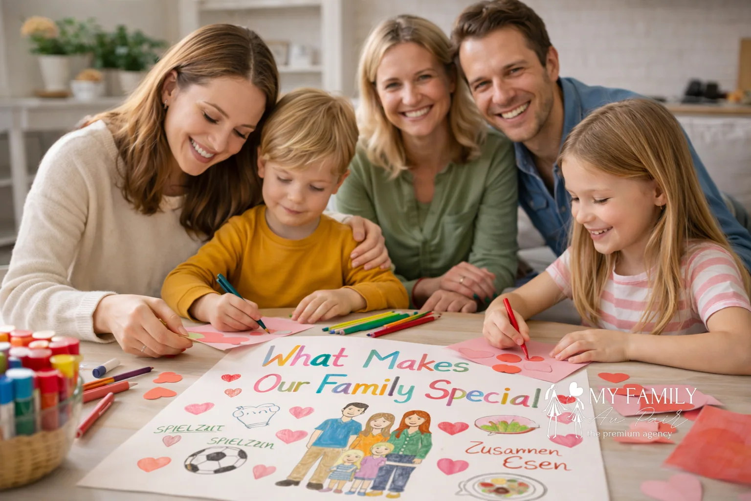 “What Makes Our Family Special” Poster