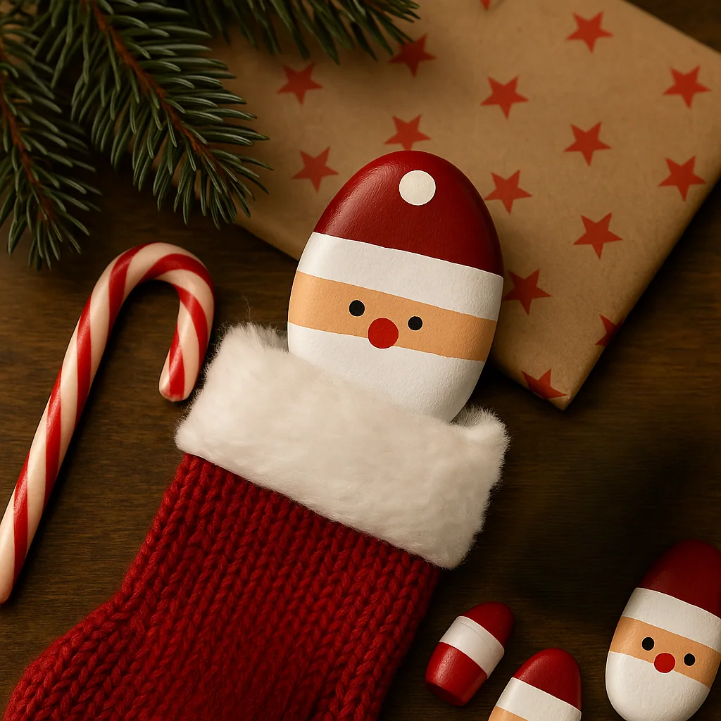 0 Fun and Creative Ways to Use Your Hand-Painted Santa Stones